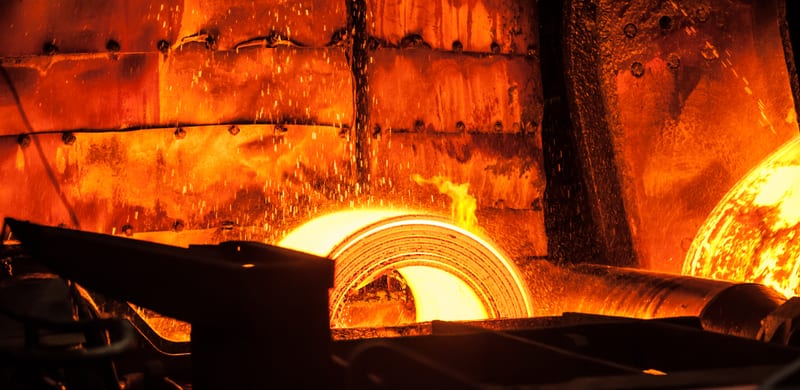 Molten metal inside a steel plant — Fresenius gas analyzers for coke oven and blast furnace