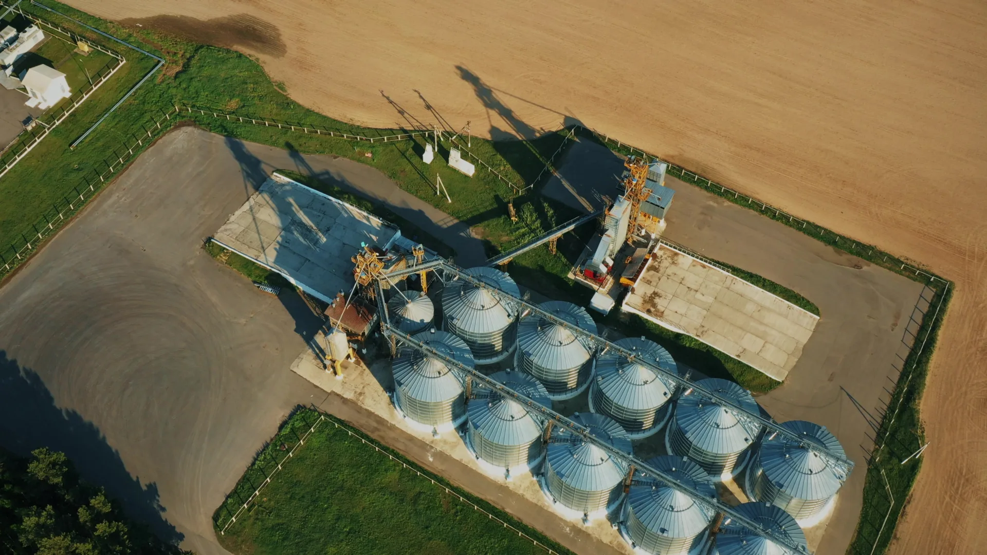 Biomethane Plant from above