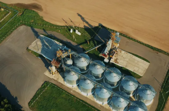 Biomethane Plant from above