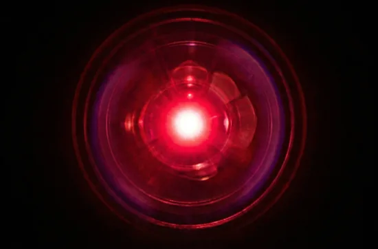 Infrared laser stock image