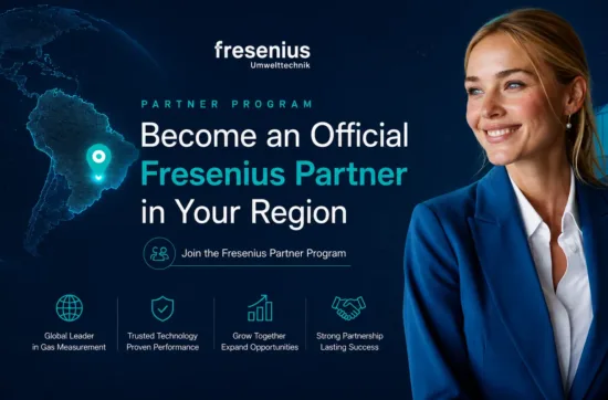 Advertising banner for the Fresenius Partner Program